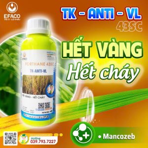 Thuốc trừ bệnh TK-ANTI-VL 43SC 480ml/chai