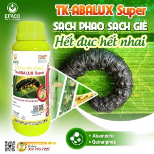 Thuốc trừ sâu TK-ABALUX Super 250EC 400ml/chai